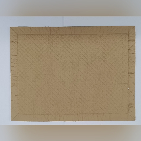 RALPH LAUREN Wyatt Cotton Standard Diamond Quilted Sham Bronze *PAIR* - Picture 7 of 9